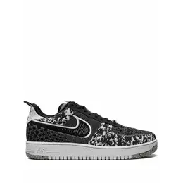 NIKE: Чёрные кроссовки  Air Force 1 Crater Flyknit