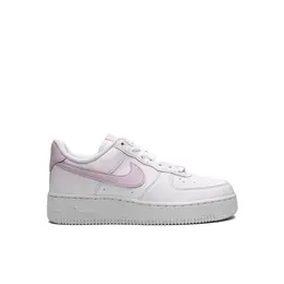 NIKE: Серебристые кроссовки  Air Force 1