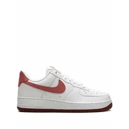 NIKE: Серебристые кроссовки  Air Force 1