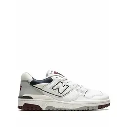 New Balance: Серебристые кроссовки  550