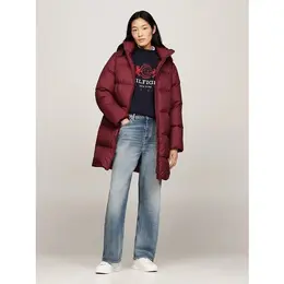 TOMMY HILFIGER: Бордовая куртка 