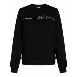 Karl Lagerfeld: Чёрная толстовка  Signature