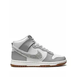 NIKE: Серые кроссовки  Dunk High