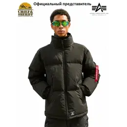 ALPHA INDUSTRIES: Чёрная куртка 