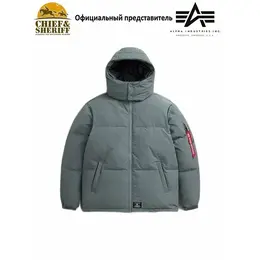 ALPHA INDUSTRIES: Серая куртка 