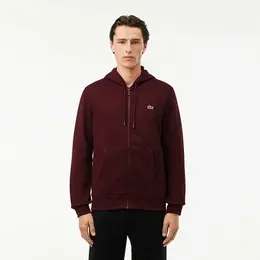 LACOSTE: Бордовая толстовка 