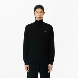 LACOSTE: Чёрный свитер 