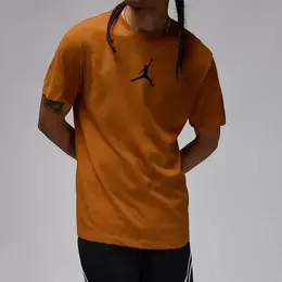 NIKE: Коричневая футболка  Dri FIT