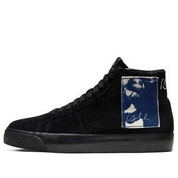 Nike: Чёрные кроссовки  Blazer Mid