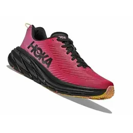 HOKA: Розовые кроссовки 