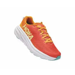 HOKA: Оранжевые кроссовки 