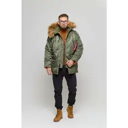 ALPHA INDUSTRIES: Зимний пуховик 