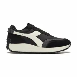 Diadora: Чёрные кроссовки 