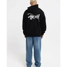 Stussy: Чёрная толстовка 