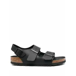 Birkenstock: Чёрные сандалии  Milano