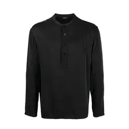 Tom Ford: Чёрная рубашка  Henley