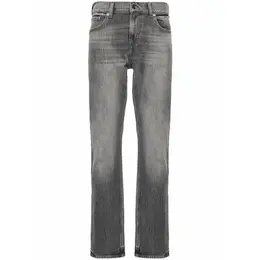 7 For All Mankind: Серые джинсы  Slimmy