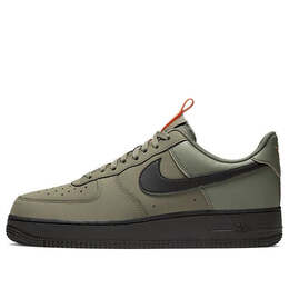 Nike: Зелёные кроссовки  Air Force 1