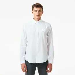 LACOSTE: Белая рубашка 