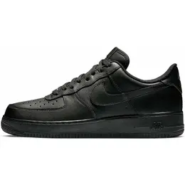 NIKE: Чёрные кроссовки  Air Force 1