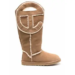 UGG: Коричневые ботинки 