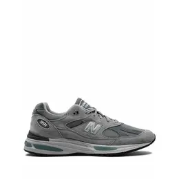 New Balance: Серые кроссовки  991