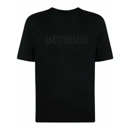 Jacquemus: Чёрная футболка 