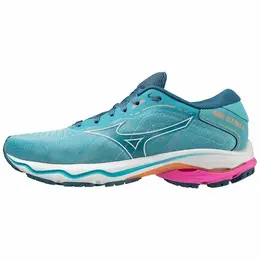 Mizuno: Голубые кроссовки 