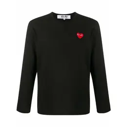 Comme des Garcons PLAY: Чёрный свитшот 