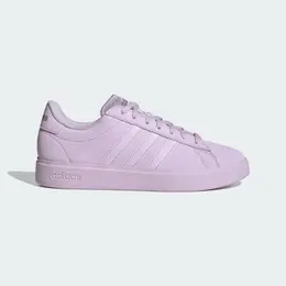 adidas: Серебристые кеды  Grand Court