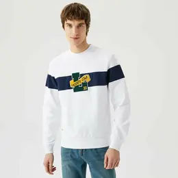 LACOSTE: Белый свитшот 