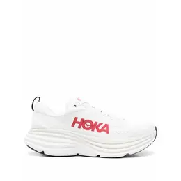 HOKA: Серебристые кроссовки 