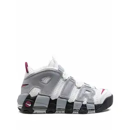 NIKE: Серебристые кроссовки  Air More Uptempo