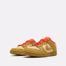 NIKE: Коричневые кроссовки  Dunk Low