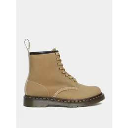 Dr. Martens: Бежевые ботинки  1460