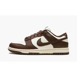 NIKE: Коричневые кроссовки  Dunk Low