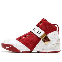 Nike: Красные кроссовки  Zoom Lebron 5