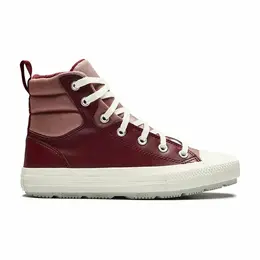 Converse: Бордовые кеды 