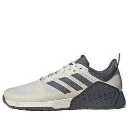 Adidas: Серые кроссовки 