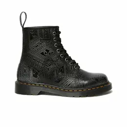 Dr. Martens: Чёрные ботинки 