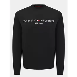 TOMMY HILFIGER: Чёрный свитшот 