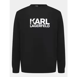 Karl Lagerfeld: Чёрный свитшот 