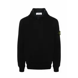 Stone Island: Чёрная толстовка  Compass