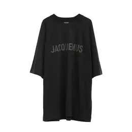 Jacquemus: Чёрная футболка 