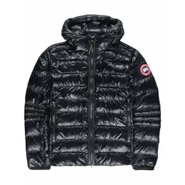 CANADA GOOSE: Чёрный пуховик  Crofton