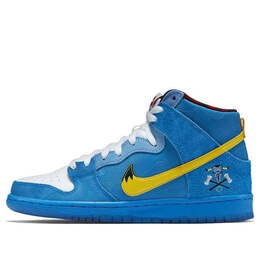 Nike: Синие кроссовки  SB Dunk High Premium