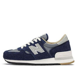 New Balance: Синие кроссовки 