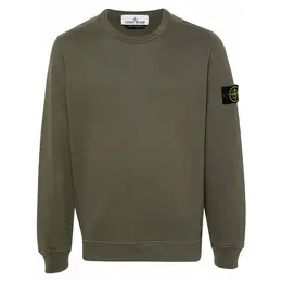 Stone Island: Зелёный свитер 