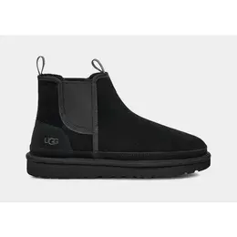 UGG: Чёрные ботинки 