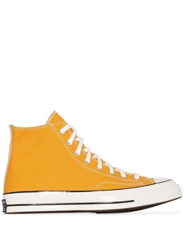 Converse: Жёлтые кеды  Chuck Taylor 70